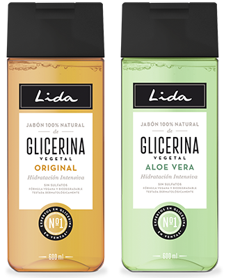 Lida Jabón Líquido Glicerina Vegetal Original 500ml - Ancar3 - Ancar 3