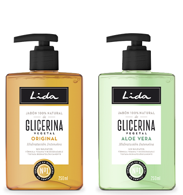 Lida Glicerina Vegetal Aloe Vera - Shower Gel