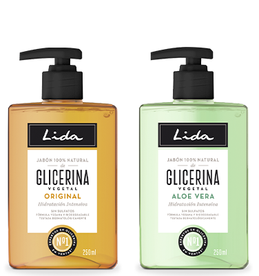 Lida Jabón Natural Manos Glicerina 250ml